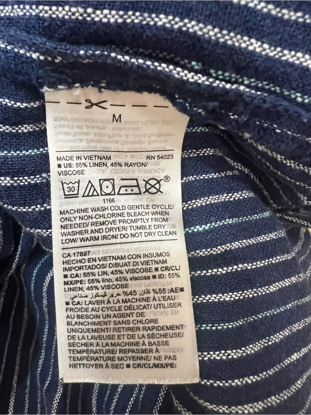 Linen Blend Dress - Picture 4 of 5